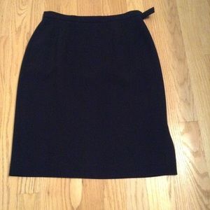 Classic simple black skirt from Ann Taylor